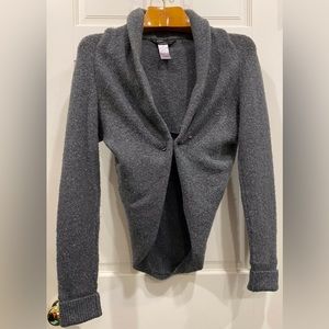 BCBG MaxAzia cozy grey sweater